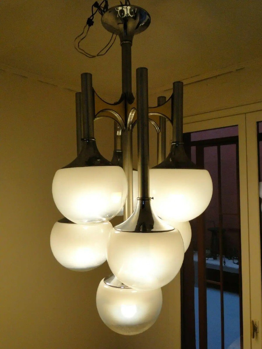 Sciolari Suspension Italy Lamp Pendant 7 Lights-photo-4