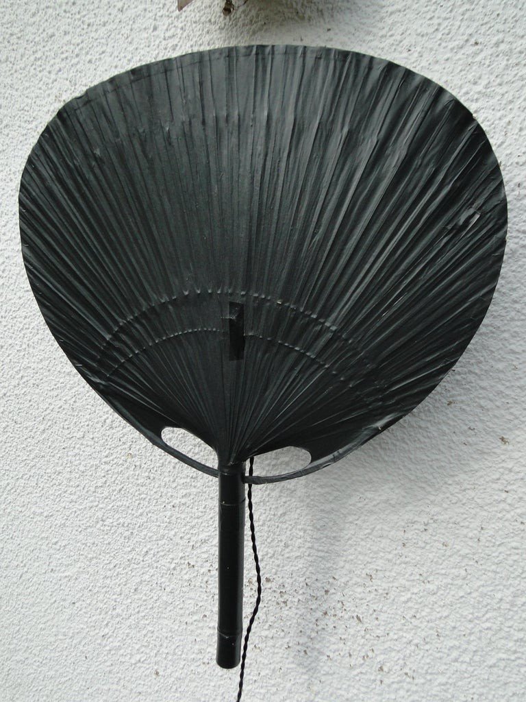 Vintage Uchiwa Wall Light Ingo Maurer For M Design Germany 70s-photo-2