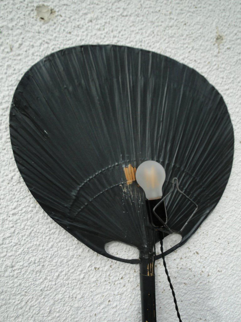 Vintage Uchiwa Wall Light Ingo Maurer For M Design Germany 70s-photo-5