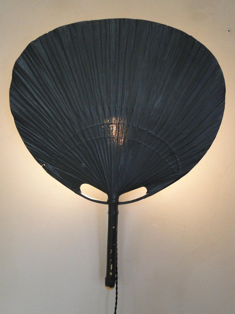 Vintage Uchiwa Wall Light Ingo Maurer For M Design Germany 70s-photo-3