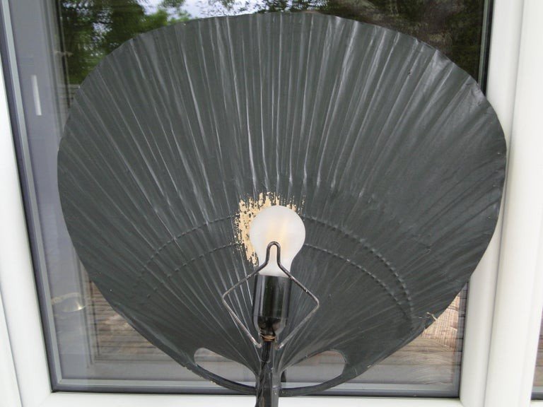 Vintage Uchiwa Wall Light Ingo Maurer For M Design Germany 70s-photo-1