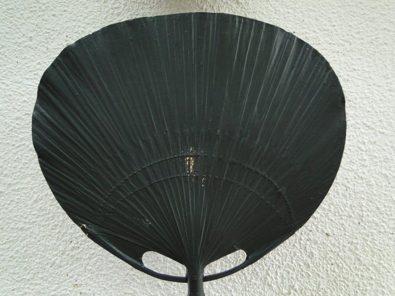 Vintage Uchiwa Wall Light Ingo Maurer For M Design Germany 70s-photo-4