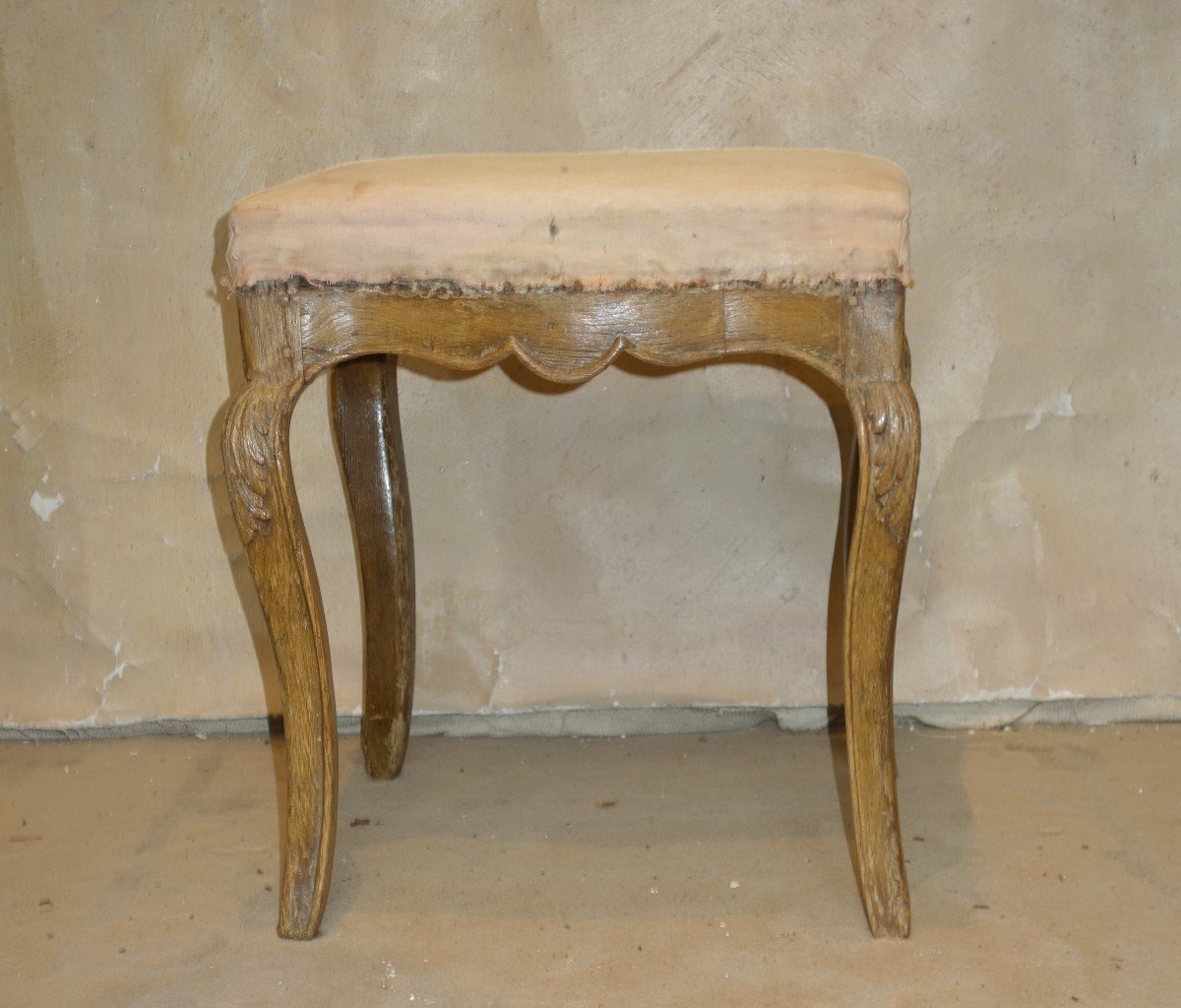 Louis XV Period Relacquered Wooden Stool