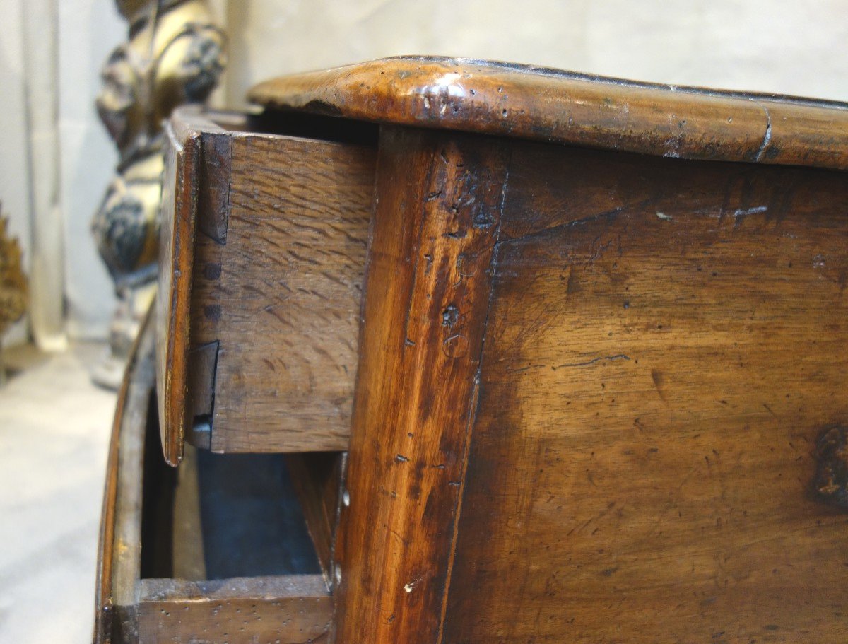 Louis XV Period Reduction Chest Of Drawers, 18th Century.-photo-5