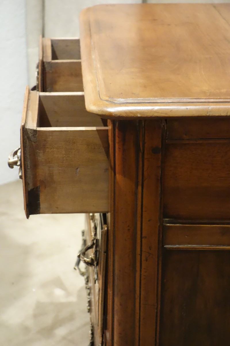 Very Small, ,interesting  Louis XV Period Chest Of Drawers-photo-2