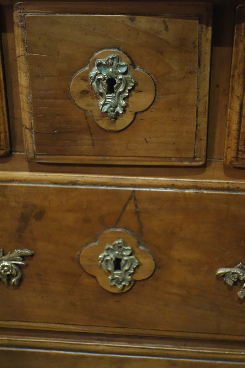 Very Small, ,interesting  Louis XV Period Chest Of Drawers-photo-4