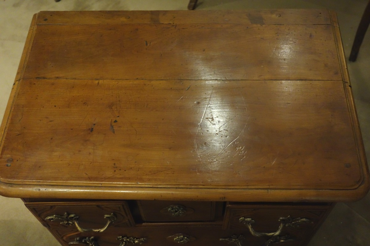 Very Small, ,interesting  Louis XV Period Chest Of Drawers-photo-7