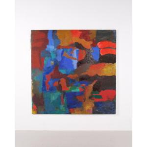 Canvas Painting - Abstract Composition - Large Format Perissinoto
