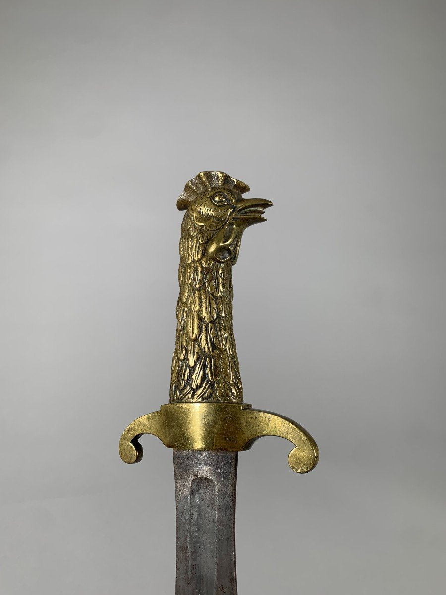 Sword Of The Constitutional Guard Of King Au Coq Revolutionary Period 18th Century-photo-1