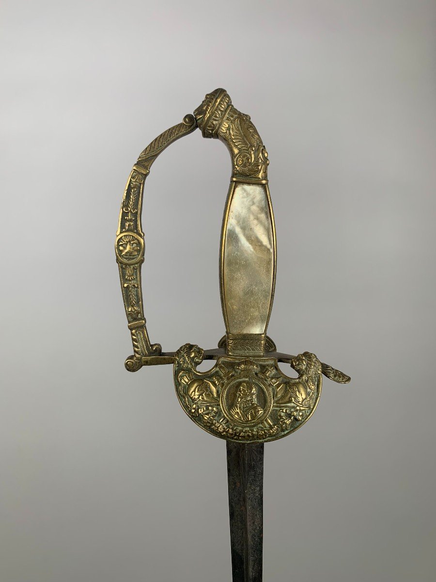 Sword Of High Official Or Staff Restoration Period 19th Century