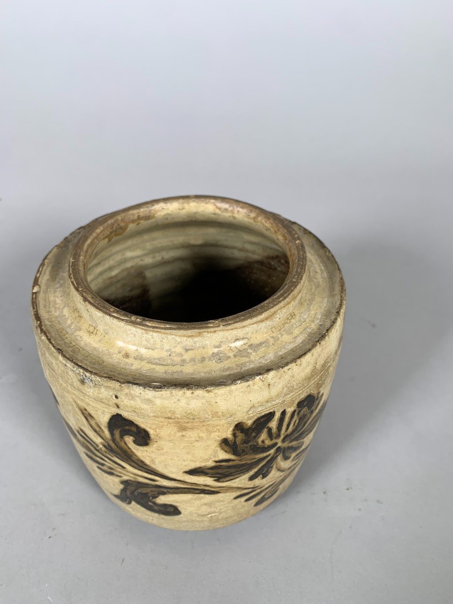 Pot En Grès à Glaçure De Couleur Cizhou Chine d'époque Song (960-1279) -photo-4