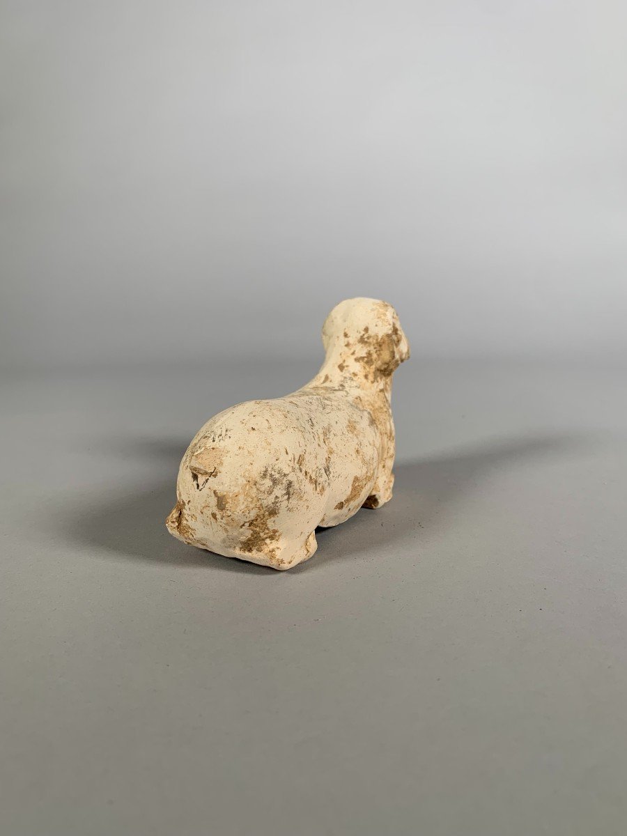 Terracotta Goat Sculpture Han Dynasty 206 Bc To 220 Ad Archaeology-photo-5