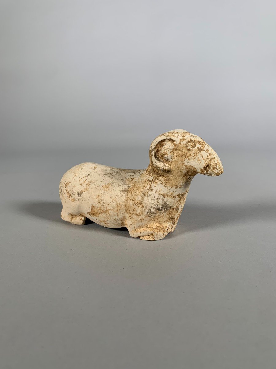 Terracotta Goat Sculpture Han Dynasty 206 Bc To 220 Ad Archaeology