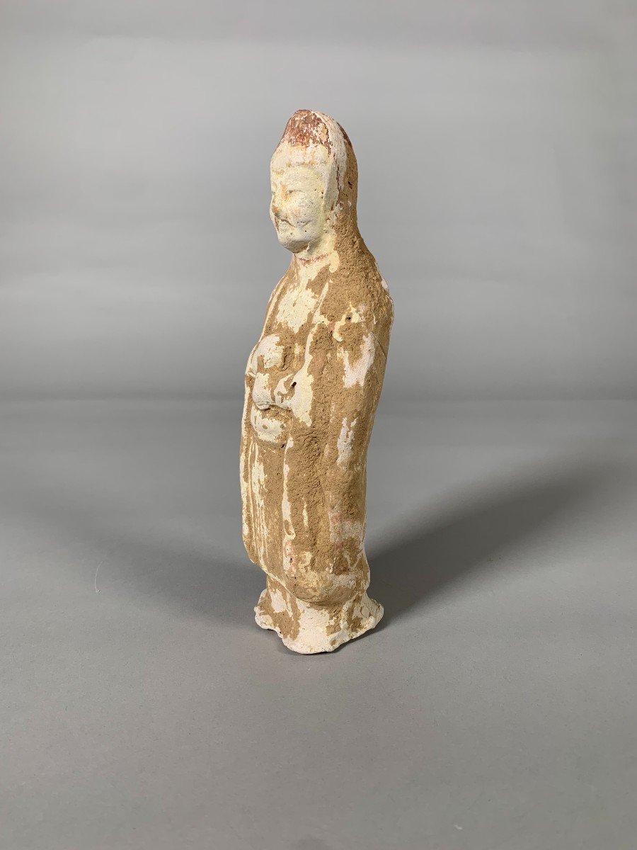 Sculpture Of A Court Lady China Tang Dynasty (618 - 907 Ad) Archaeology-photo-2