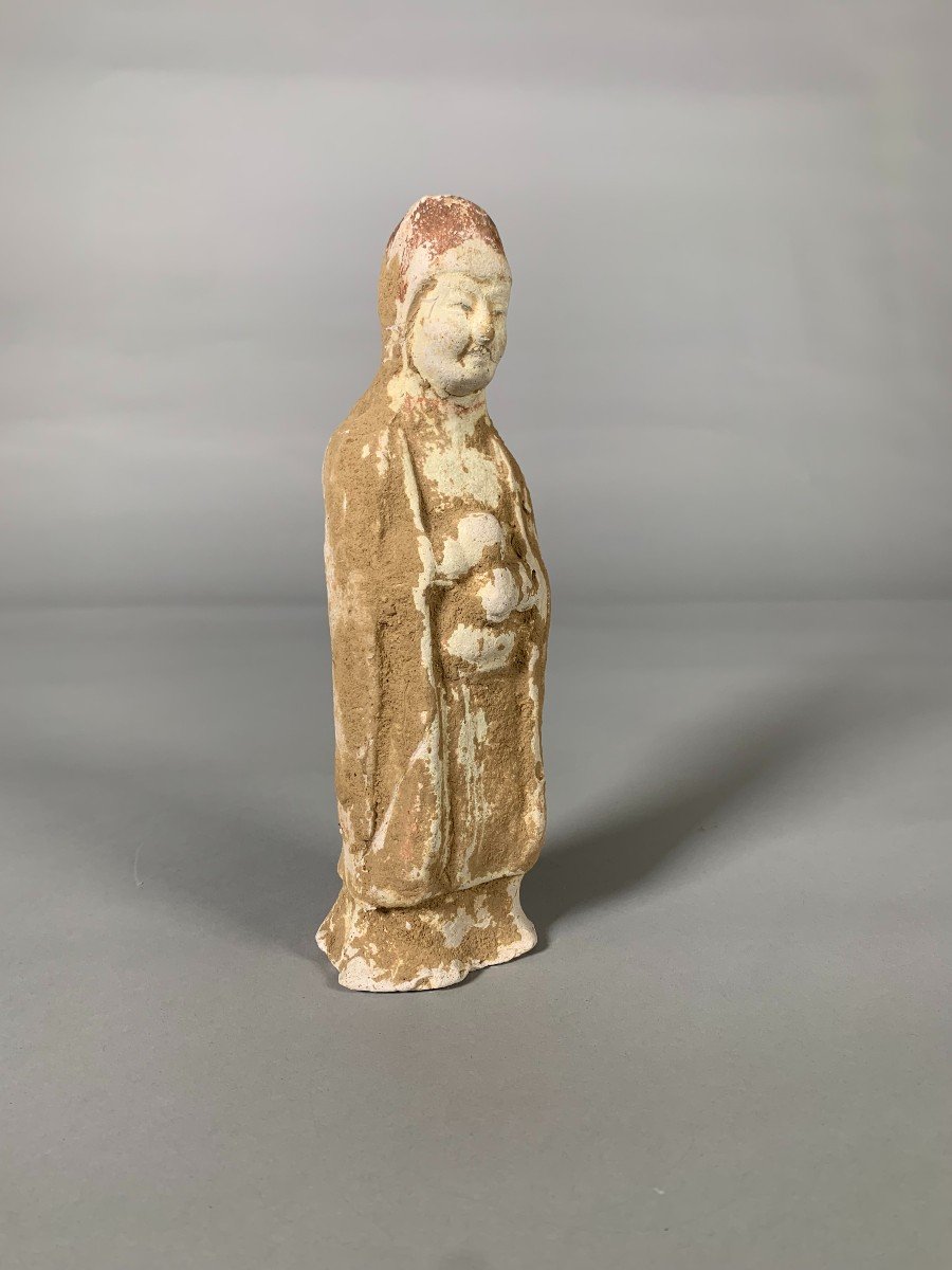 Sculpture Of A Court Lady China Tang Dynasty (618 - 907 Ad) Archaeology-photo-2