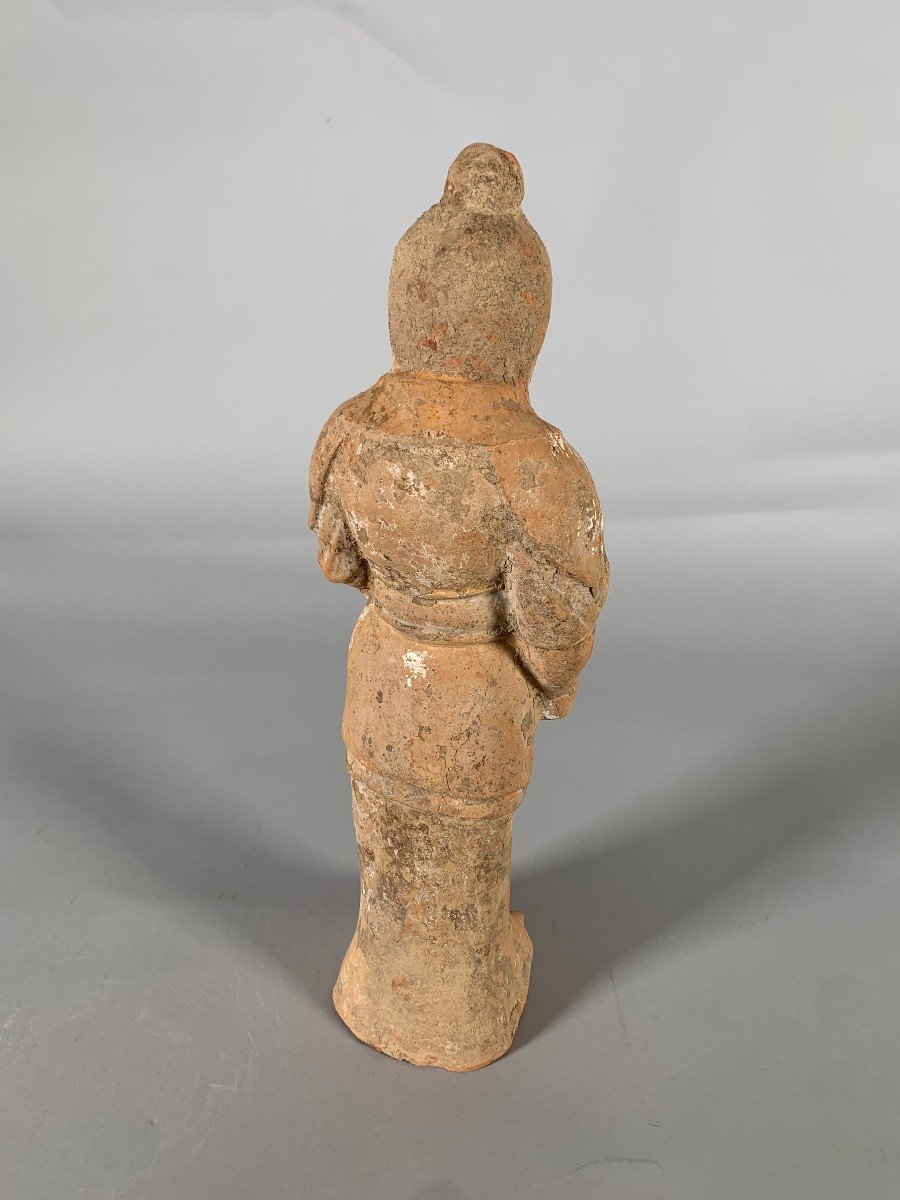 Sculpture Of A Soldier China Tang Dynasty (618 - 907 Ad) Archaeology-photo-3