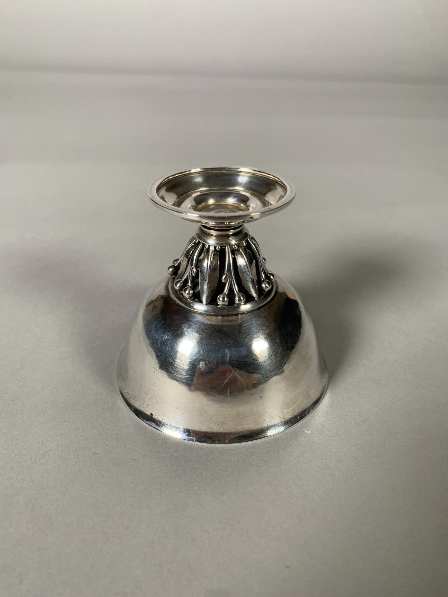 Georg Jensen (1866-1935) Coupe En Moderniste Argent  XXeme Siecle -photo-2