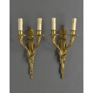 Pair Of Louis XVI Period Sconces