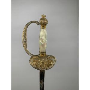 Sword Of High Official Or Staff 19th Century 