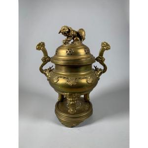 Grand Brule Perfume In Bronze 19th Century China - Qing Dynasty 