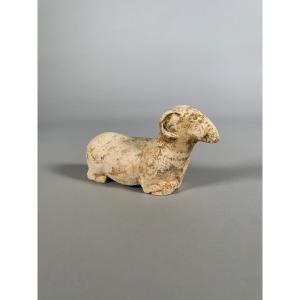 Terracotta Goat Sculpture Han Dynasty 206 Bc To 220 Ad Archaeology