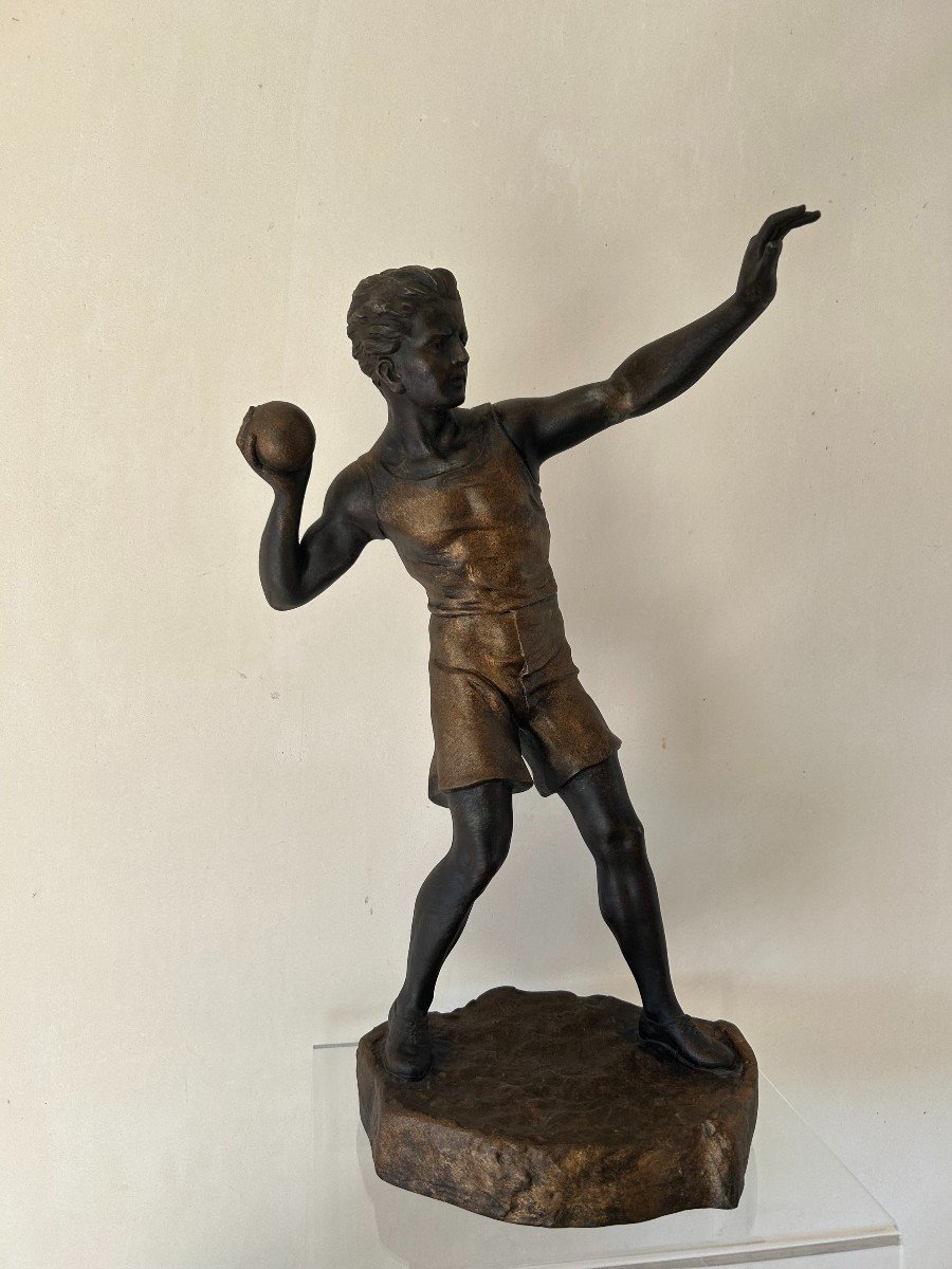 Shot Putter By O. Ruffony (1874_1946)