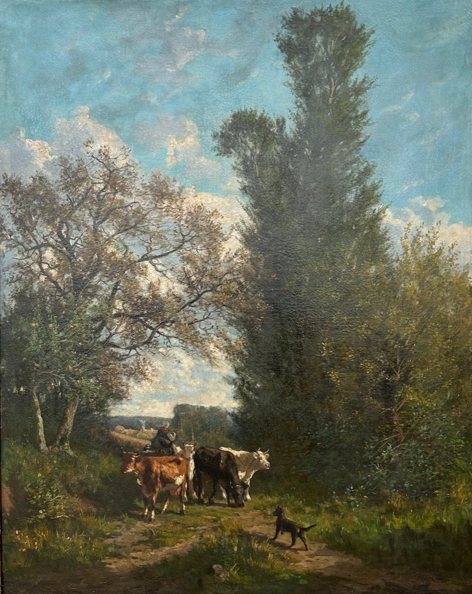 The Cow Herd 1879 