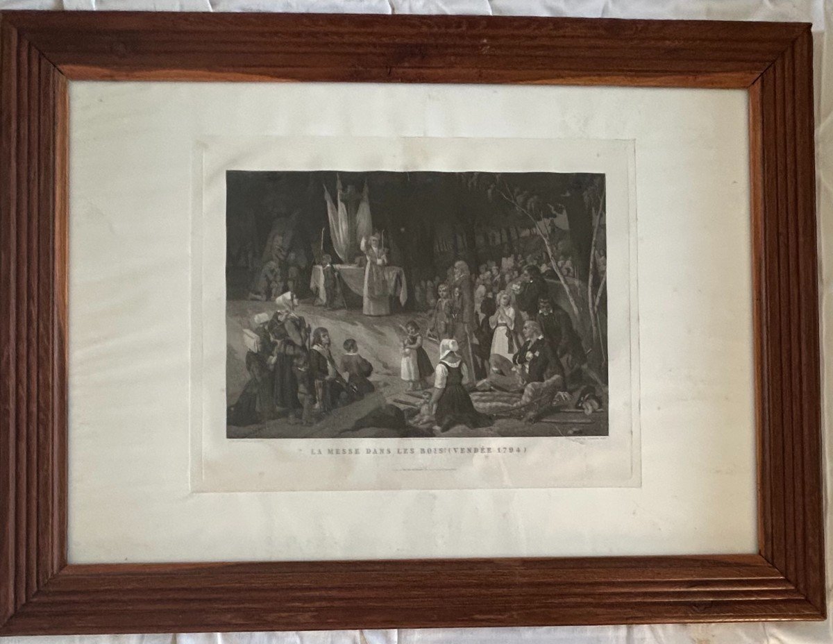 2 Gravures Des Guerres De Vendée -photo-4