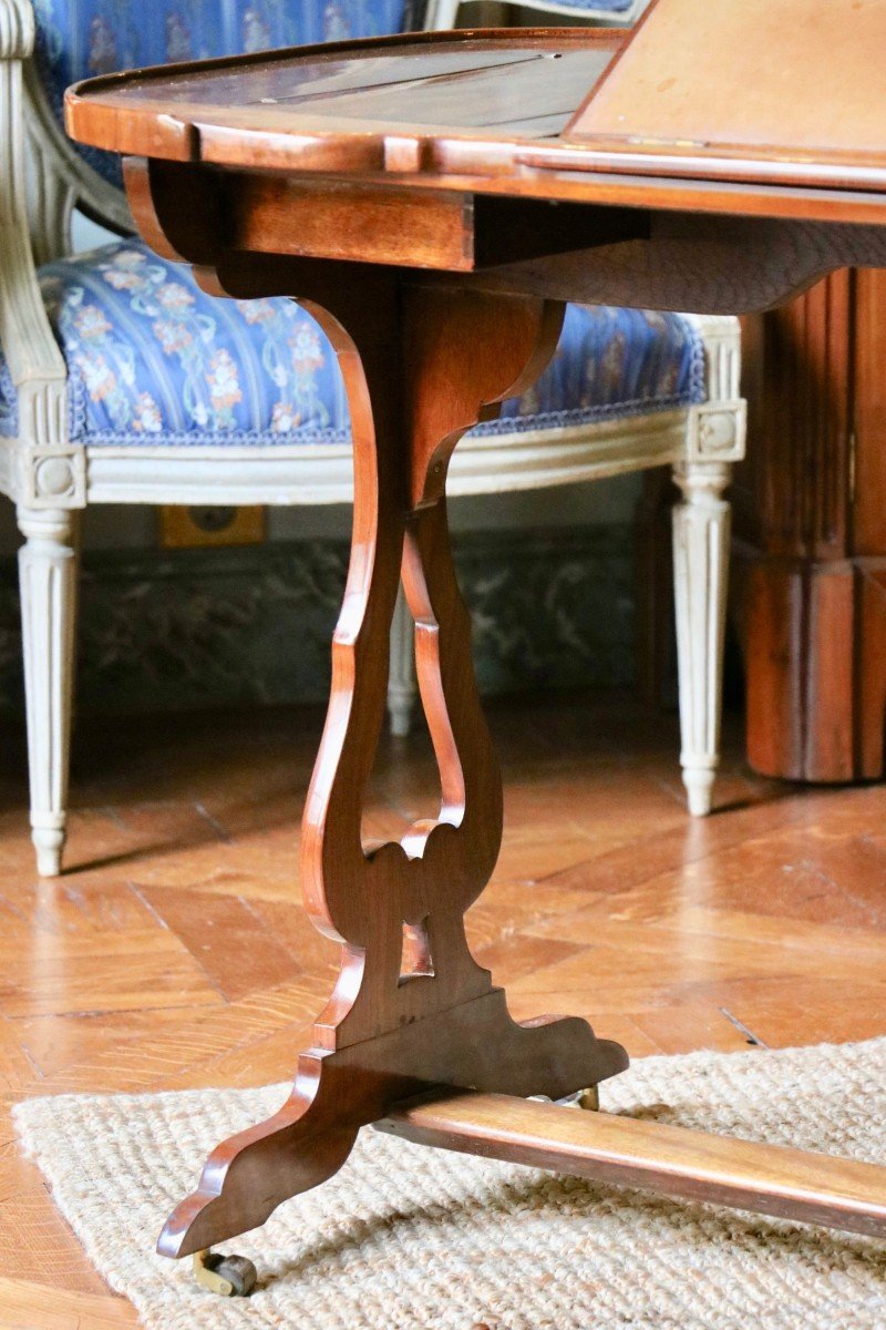 Mahogany Reading Table-photo-2