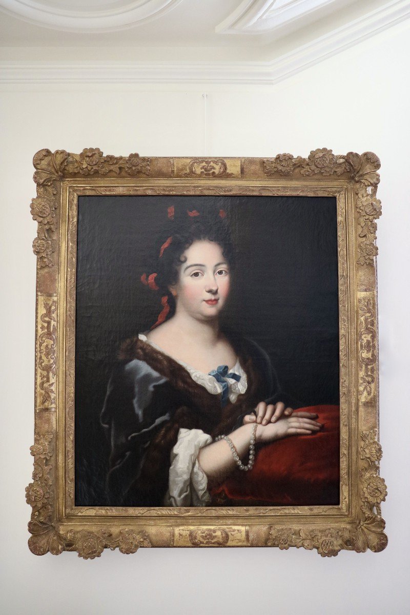 Portrait Of Young Woman Representing Madame Marguerite Manuelo