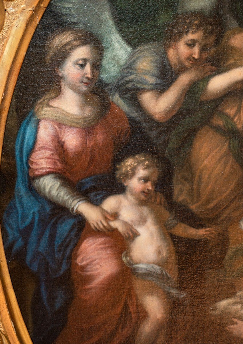 Virgin And Child With Saint John The Baptist-photo-3