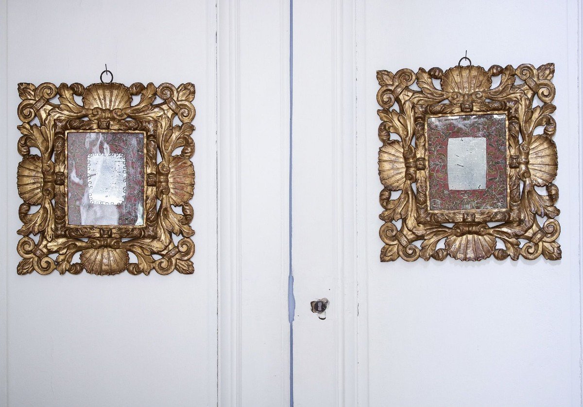 A Pair Of Italian Mirrors-photo-2