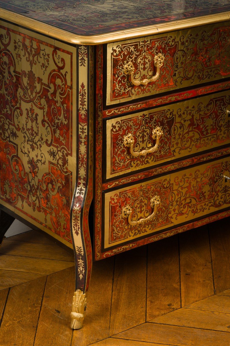 Mazarine Chest Of Drawers Attributed To Nicolas Sageot-photo-3