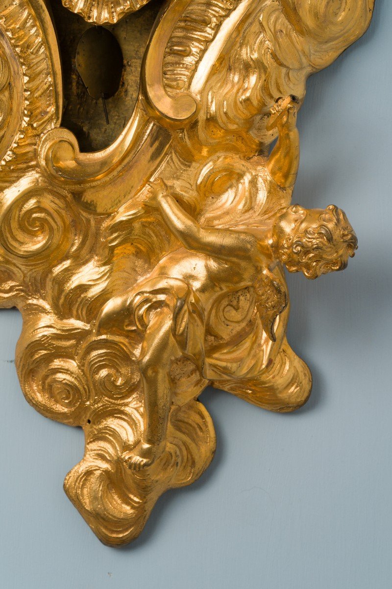 Louis XV Period Gilt And Chiseled Bronze Wall Light-photo-2