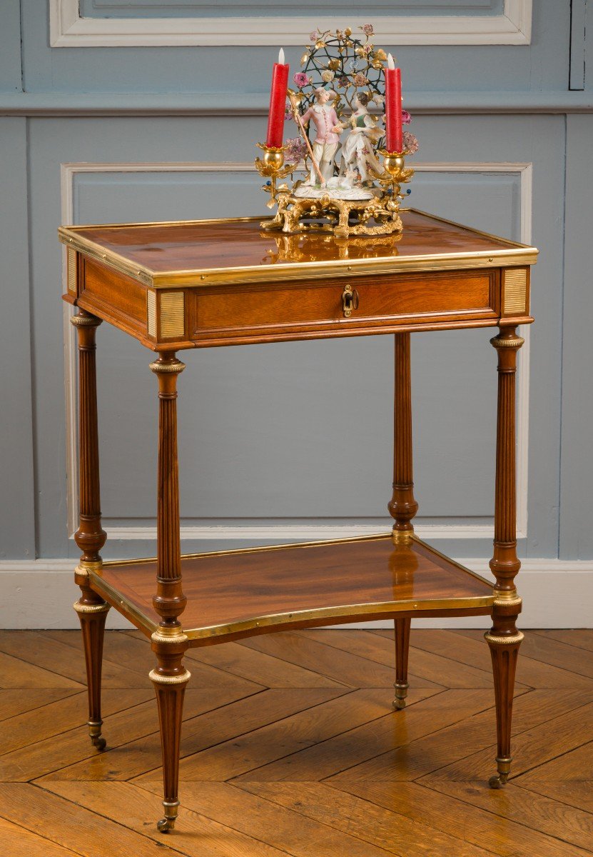 Writing Table, Louis XVI Period, Weisweiler Model