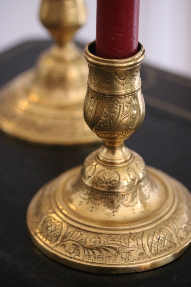 Pair Of End Of Table Candlesticks-photo-2