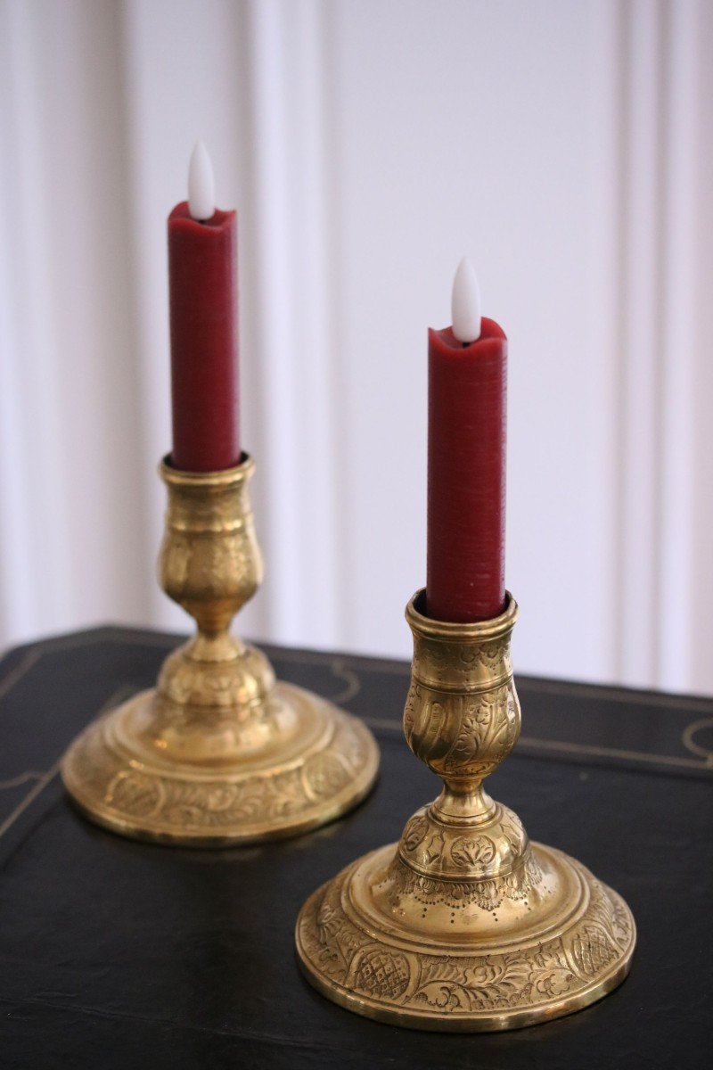 Pair Of End Of Table Candlesticks