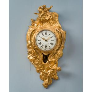 Louis XV Period Gilt And Chiseled Bronze Wall Light