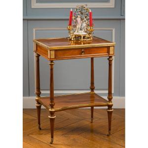 Writing Table, Louis XVI Period, Weisweiler Model