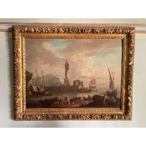 Flemish Painting Beginning Of 18 Th Century