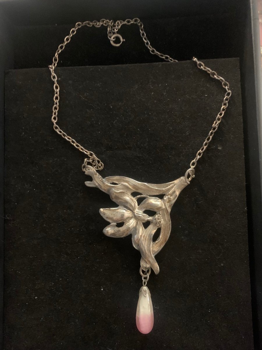 Collier Pendentif Art Nouveau