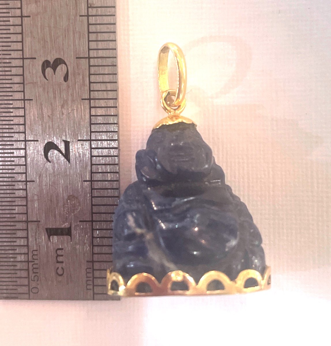 Pendentif Or Lapis Lazuli-photo-1