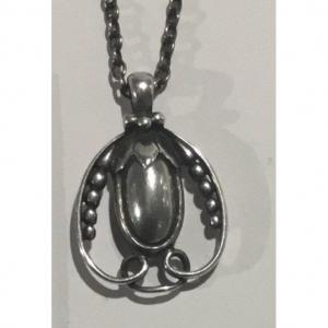 Pendentif  GEORG JENSEN Argent Chaîne Argent