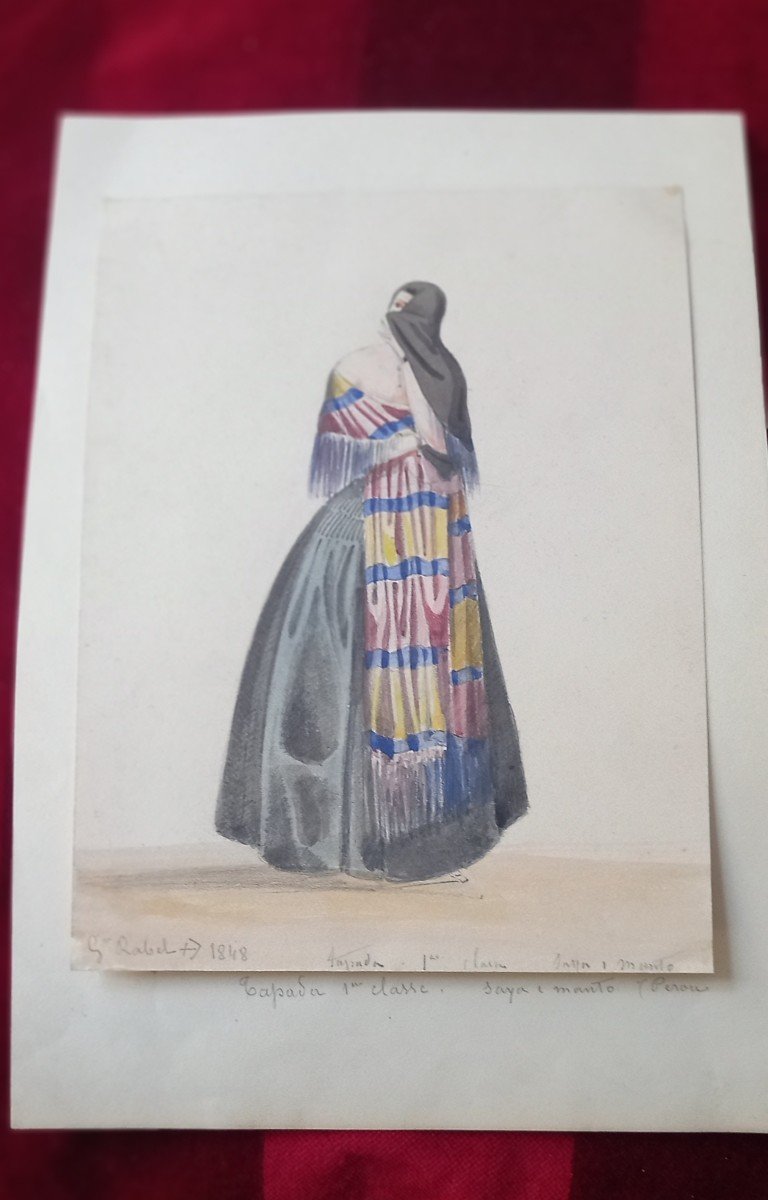 Tapada De Lima  Peru. Gustave Rabel 1848-photo-1