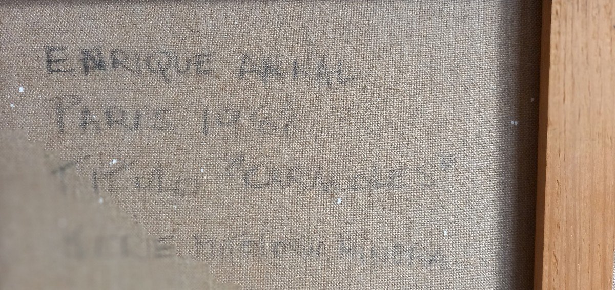 "caracoles" 1988 Paris, Enrique Arnal. Bolivie.-photo-3