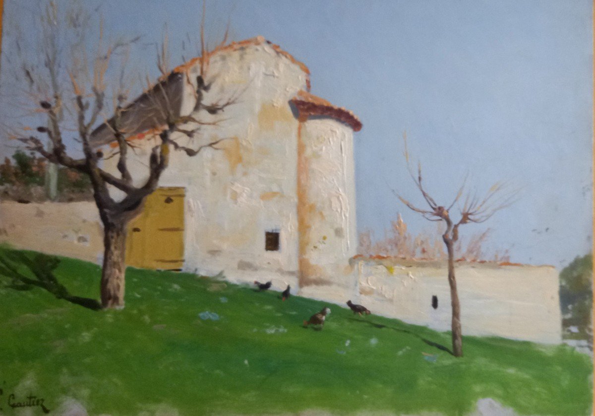 Provençal House. François Gautier, Provençal School.