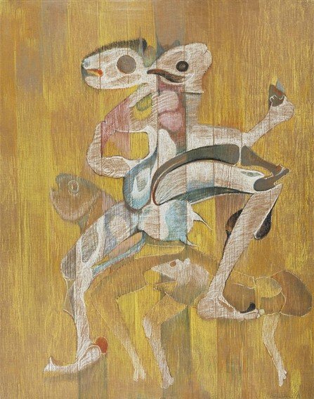 Composition 1972. Gerardo Chávez. Peru 