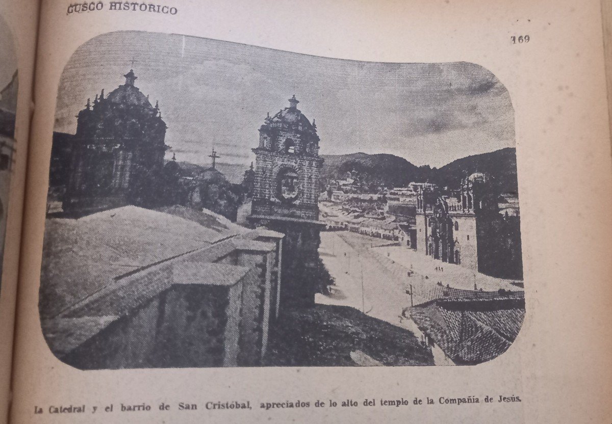 La catedral et le quartier de San Cristobal , Cusco. Martín Chambi.  Pérou. -photo-2