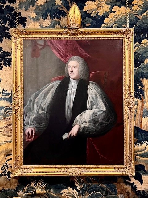 Oil On Canvas Portrait Of Archbishop Richard Robinson Of Armagh - By Sir Joshua Reynolds 