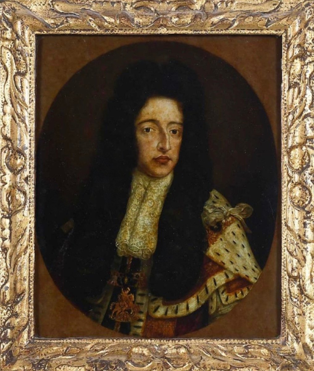 Le Roi Guillaume III - Par William Faitholm Jnr d'Après Sir Godfrey Kneller.